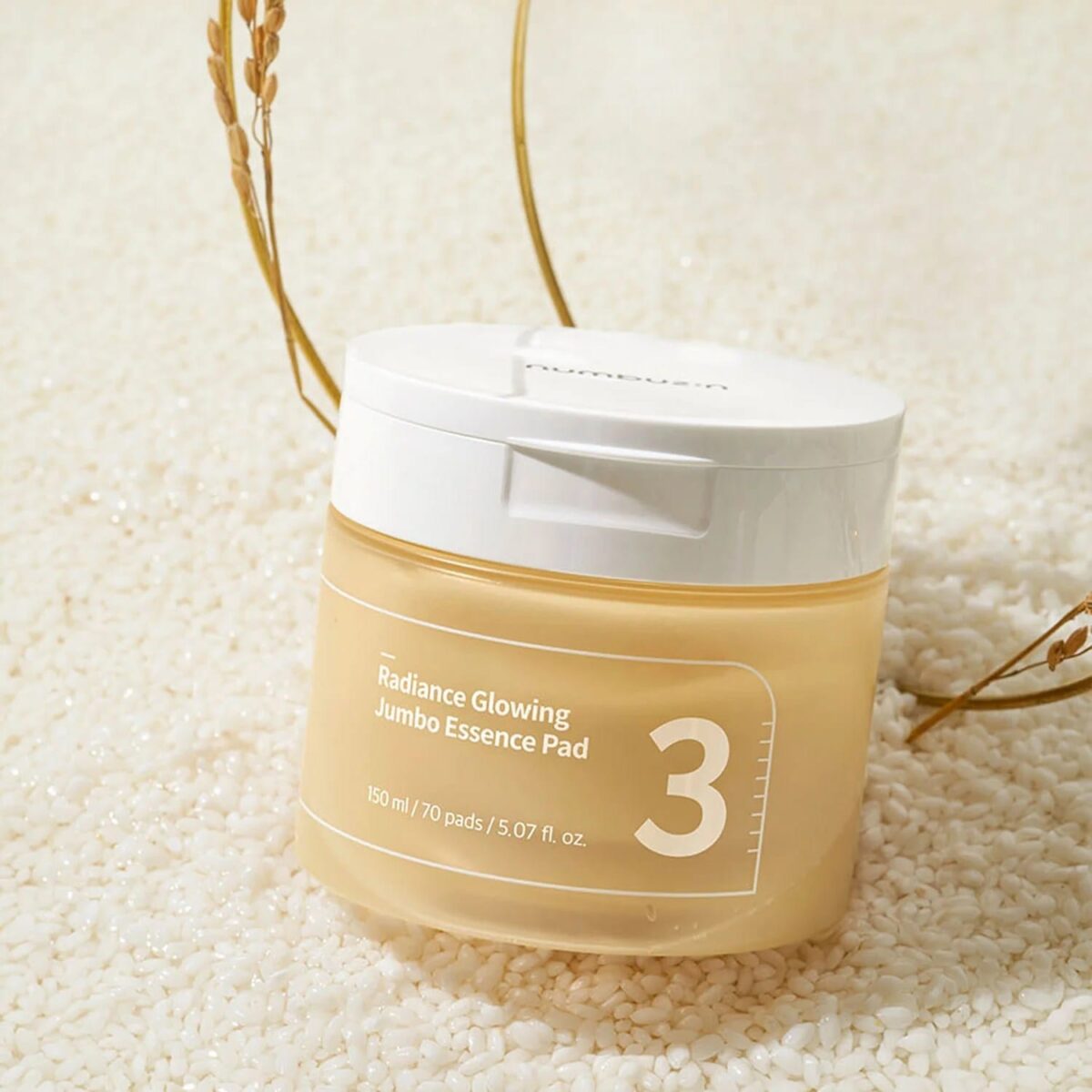 Numbuzin no. 3 radiance glowing jumbo essence pad - best price on stylekorean arabia
