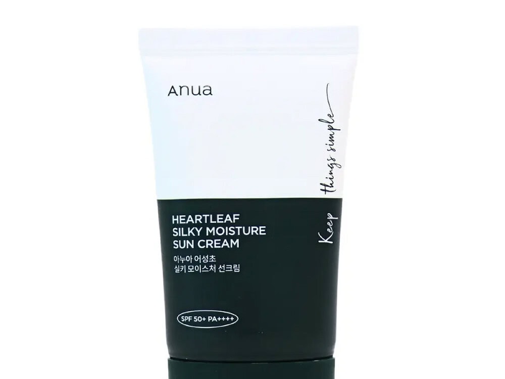 ANUA Heartleaf Silky Moisture Sun Cream 50ML