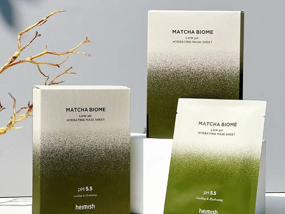 Heimish Matcha Biome Low pH Hydrating Mask Sheet