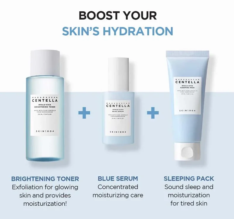 SKIN1004 Madagascar Centella Hyalu-Cica Blue Serum 50ml