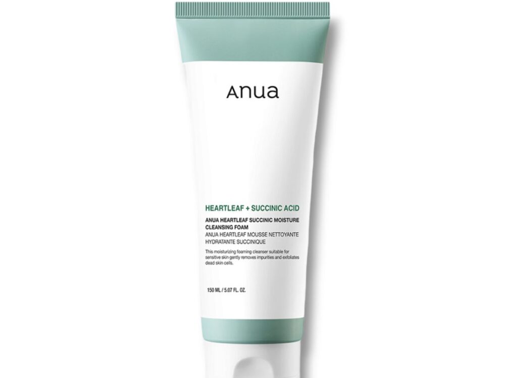 Anua Heartleaf Succinic Moisture Cleansing Foam 150ml