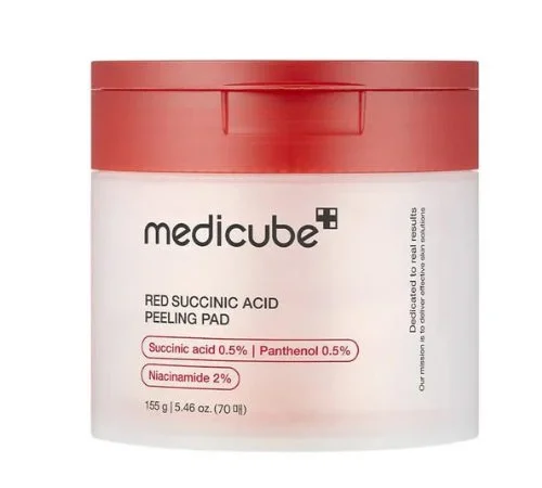 MEDICUBE Red Succinic Acid Peeling Pad (70ea)