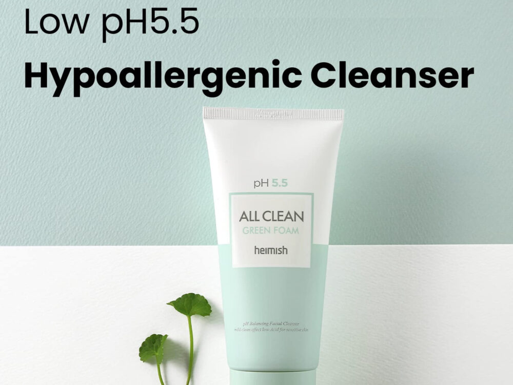 heimish pH 5.5 All Clean Green Foam 150ml