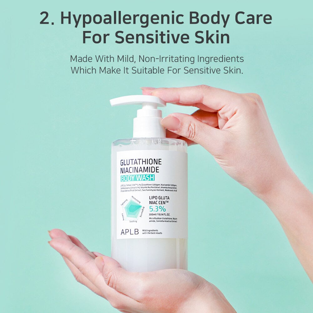 APLB Glutathione Niacinamide Body Wash 300ml