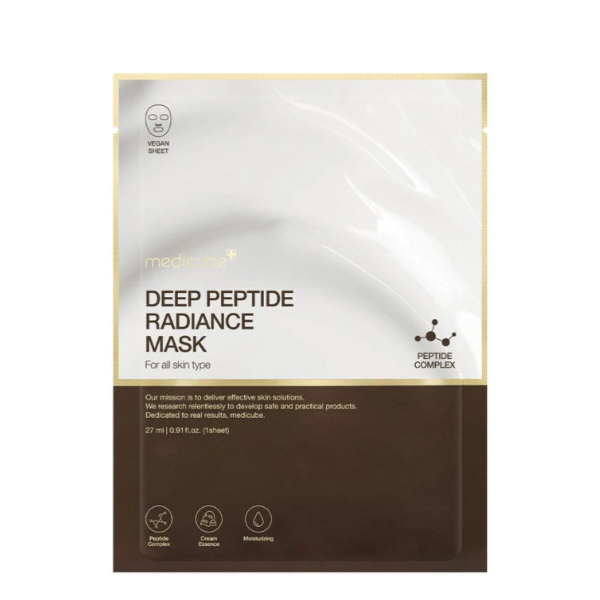 Medicube deep peptide radiance mask 1pcs