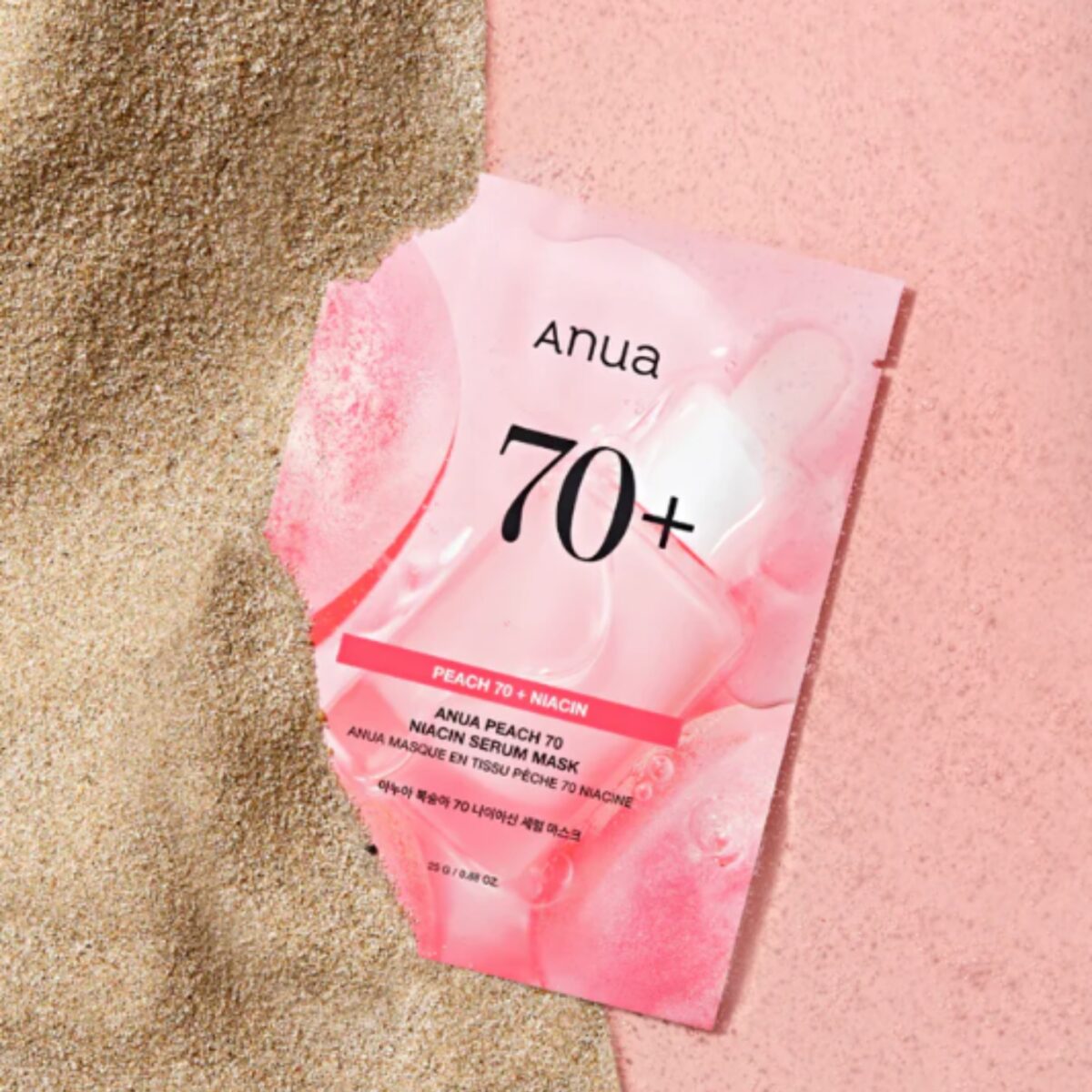 Anua peach 70 niacin serum mask 1pcs - best price on stylekorean arabia