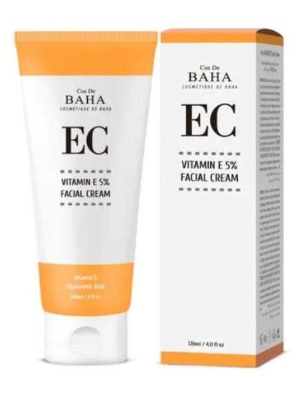 Cos De BAHA EC Vitamin E 5% Facial Cream