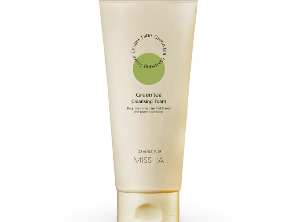 MISSHA Creamy Latte Green Tea Cleansing Foam 172ml