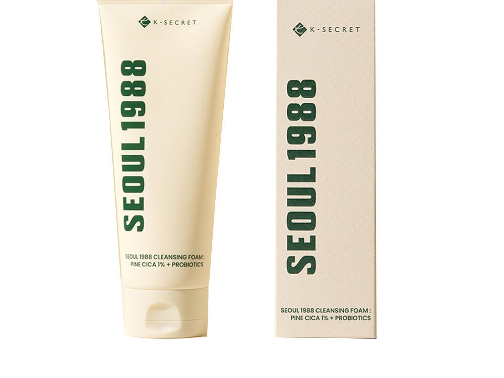 KSECRET SEOUL 1988 Cleansing Foam : Pine Cica 1% + Probiotics 150ml