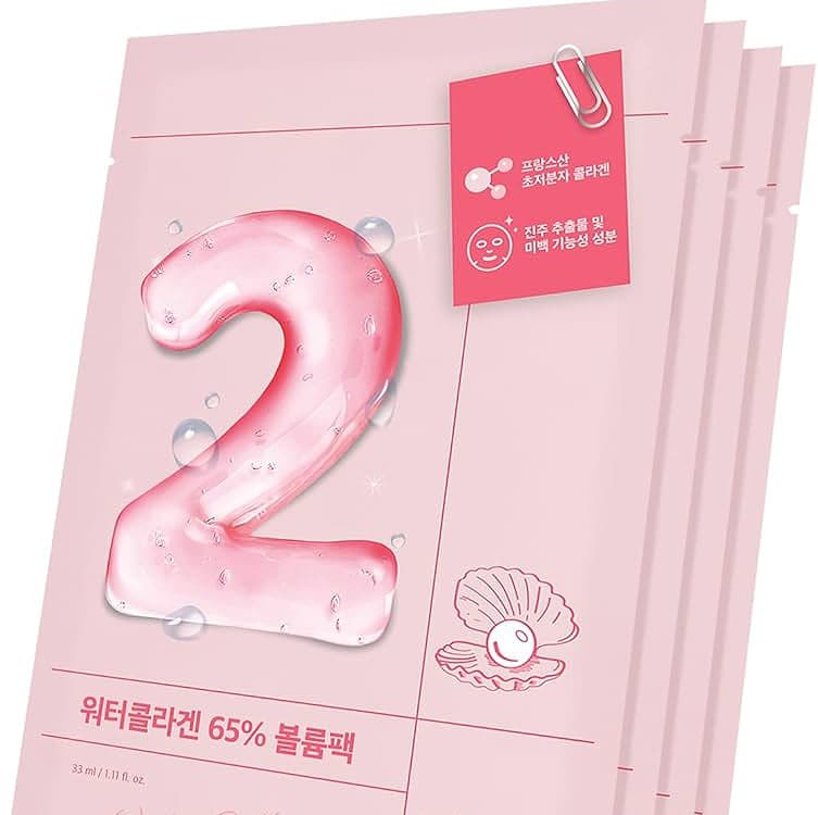 Numbuzin No.2 Water Collagen 65% Voluming Sheet Mask (1ea)