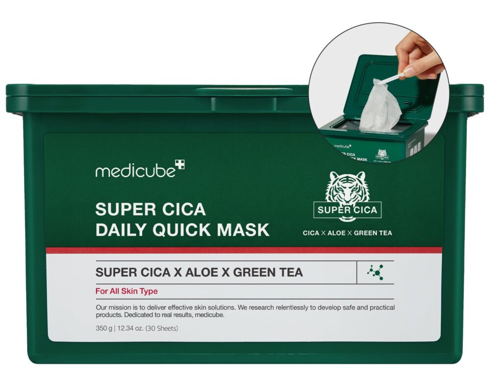 MEDICUBE Super Cica Daily Quick Mask 30pcs