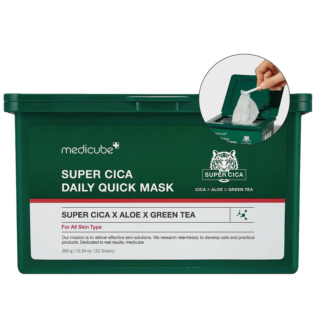 Medicube super cica daily quick mask 30pcs
