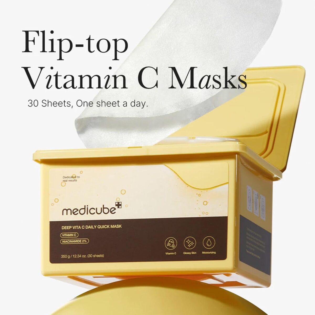 Medicube deep vita c daily quick mask 30pcs - best price on stylekorean arabia