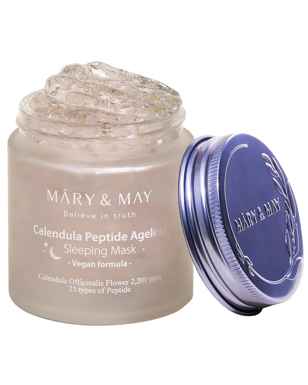 Mary&may calendula peptide ageless sleeping mask 110g