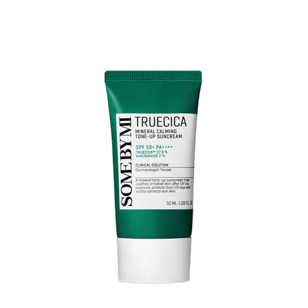 Some by mi truecica mineral calming tone up suncream