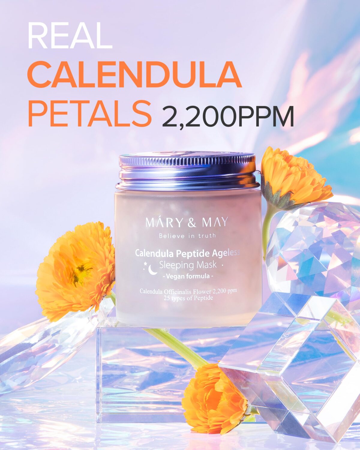 Mary&may calendula peptide ageless sleeping mask 110g - best price on stylekorean arabia