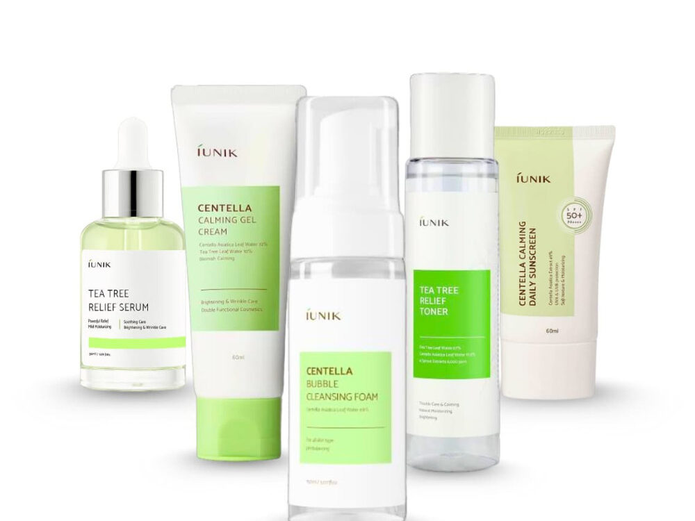 iUNIK Tea Tree Relief Calming Set