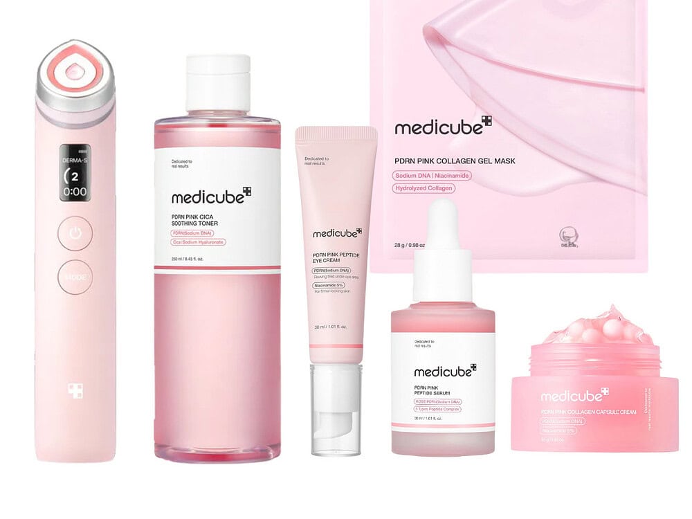 MEDICUBE PDRN Peptide Booster Pro Pink Set