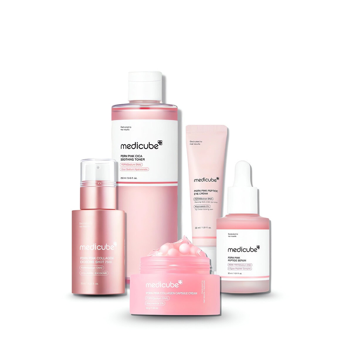 Medicube pdrn peptide pink shot set