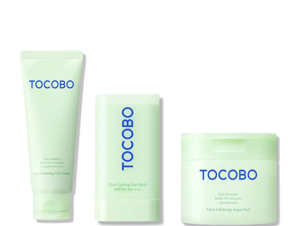 TOCOBO Cica Calming Aqua Sun Stick Set